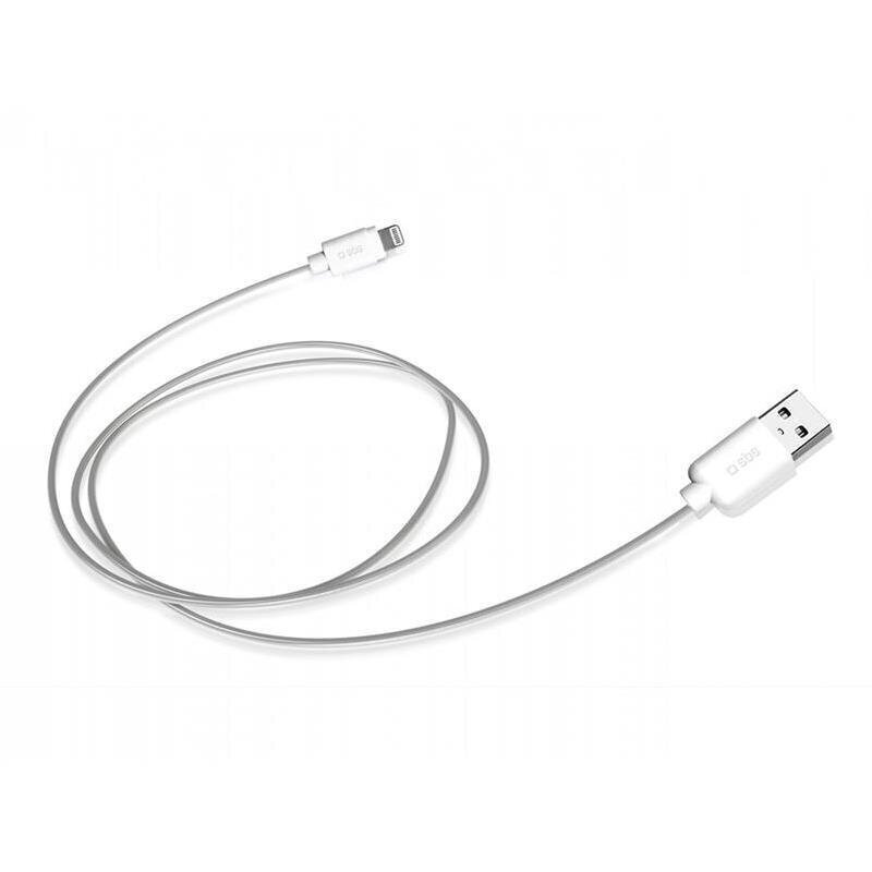 SBS USB Lightning (1 m) kaapeli hinta ja tiedot | Kaapelit ja adapterit | hobbyhall.fi