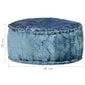 Pouf 40x20 cm, sininen hinta ja tiedot | Säkkituolit, rahit ja penkit | hobbyhall.fi