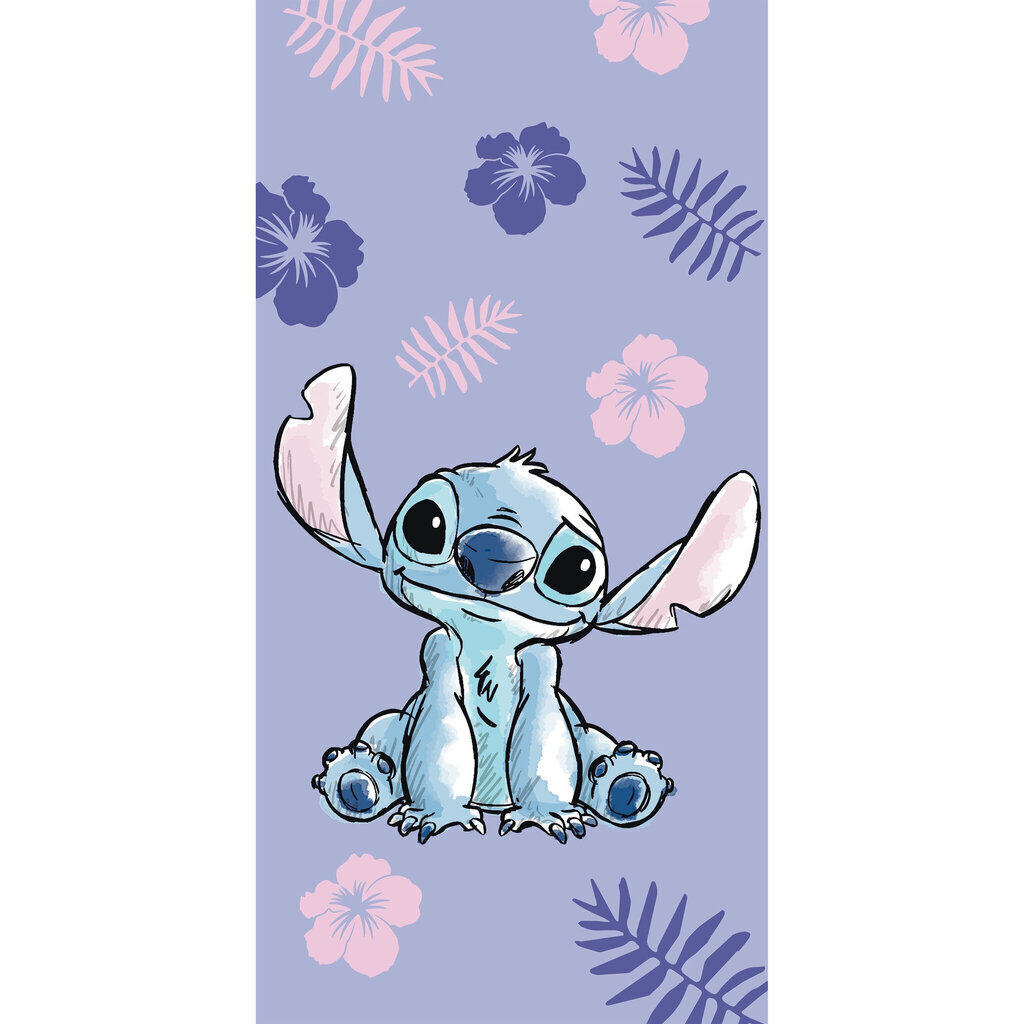 Rantapyyhe Lilo ja Stitch, 70x140 cm hinta ja tiedot | Pyyhkeet | hobbyhall.fi