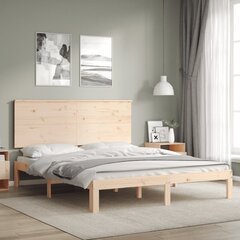 Sängynrunko , 160x200cm, ruskea hinta ja tiedot | Sängyt | hobbyhall.fi