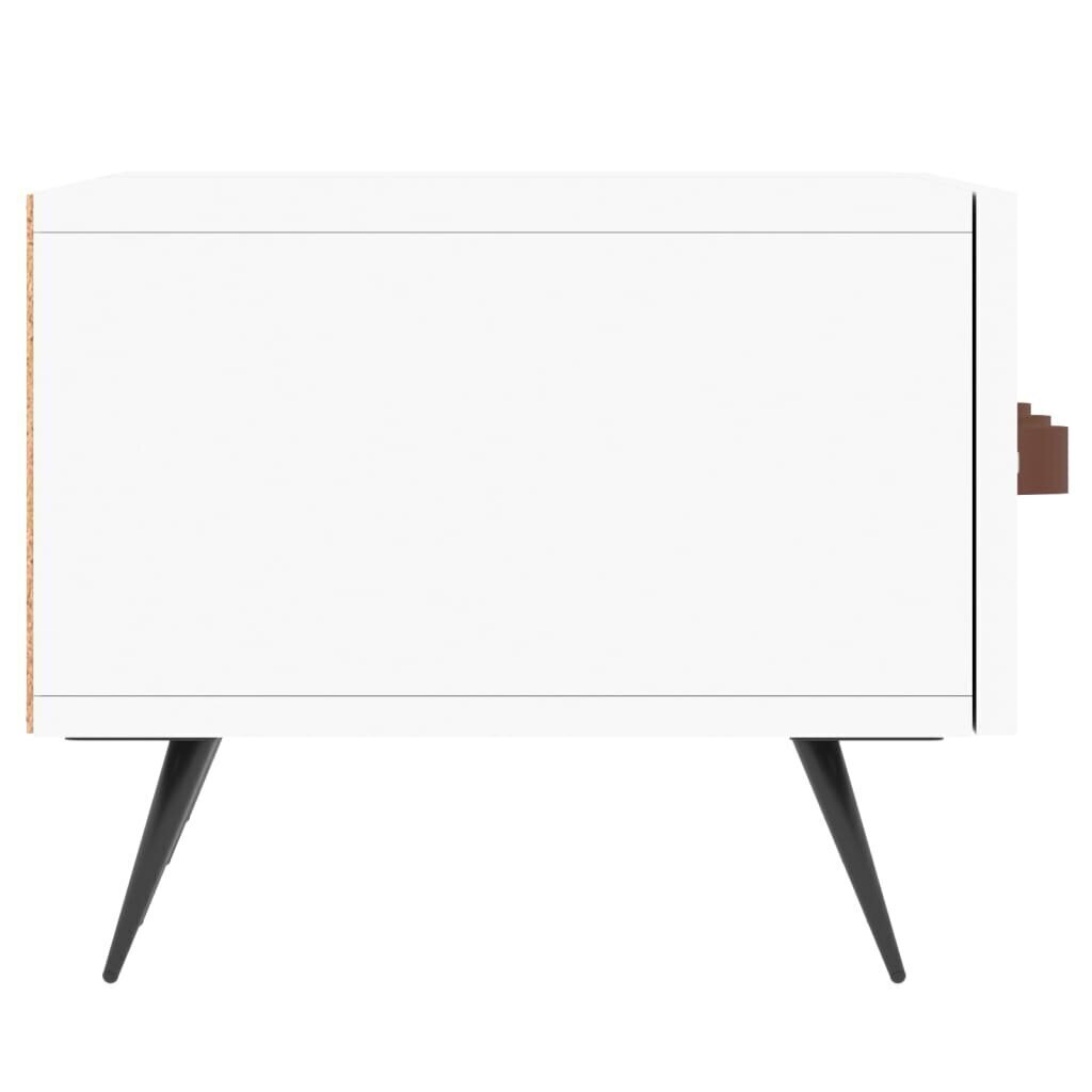 TV-taso valkoinen 150x36x30 cm tekninen puu hinta ja tiedot | TV-tasot | hobbyhall.fi