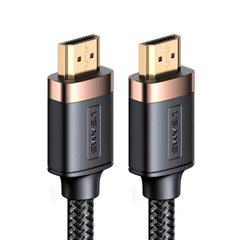 Usams U74 4K HDMI 2m, musta hinta ja tiedot | Kaapelit ja adapterit | hobbyhall.fi