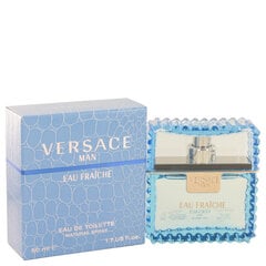 Versace Man Eau Fraiche EDT Miehet 50 ml hinta ja tiedot | Miesten hajuvedet | hobbyhall.fi