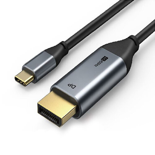 USB-C-kaapeli - Display-portti, 4K, Ultra HD, 1,8 m, 1,2 ver. hinta ja tiedot | Kaapelit ja adapterit | hobbyhall.fi