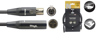Äänikaapeli 4pin MiniXLR / m - 4pin MiniXLR / f 1,5m hinta ja tiedot | Kaapelit ja adapterit | hobbyhall.fi