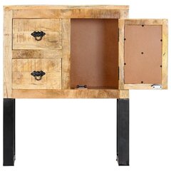 Senkki 60x30x76 cm täysi mangopuu hinta ja tiedot | Olohuoneen kaapit ja lipastot | hobbyhall.fi