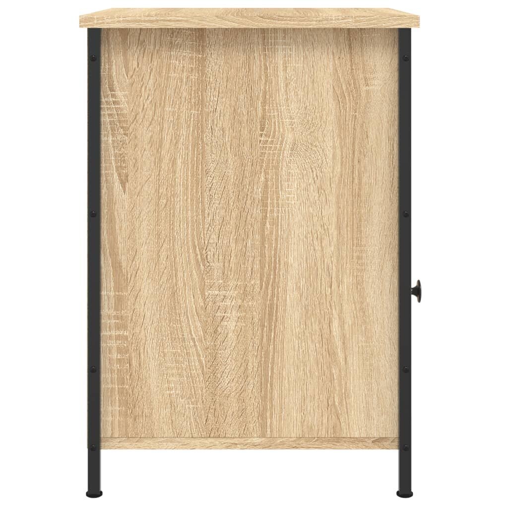 Yöpöytä Sonoma-tammi 40x42x60 cm tekninen puu hinta ja tiedot | Yöpöydät | hobbyhall.fi