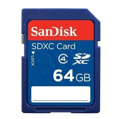 Sandisk SDHC 64GB hinta ja tiedot | Kameran muistikortit | hobbyhall.fi