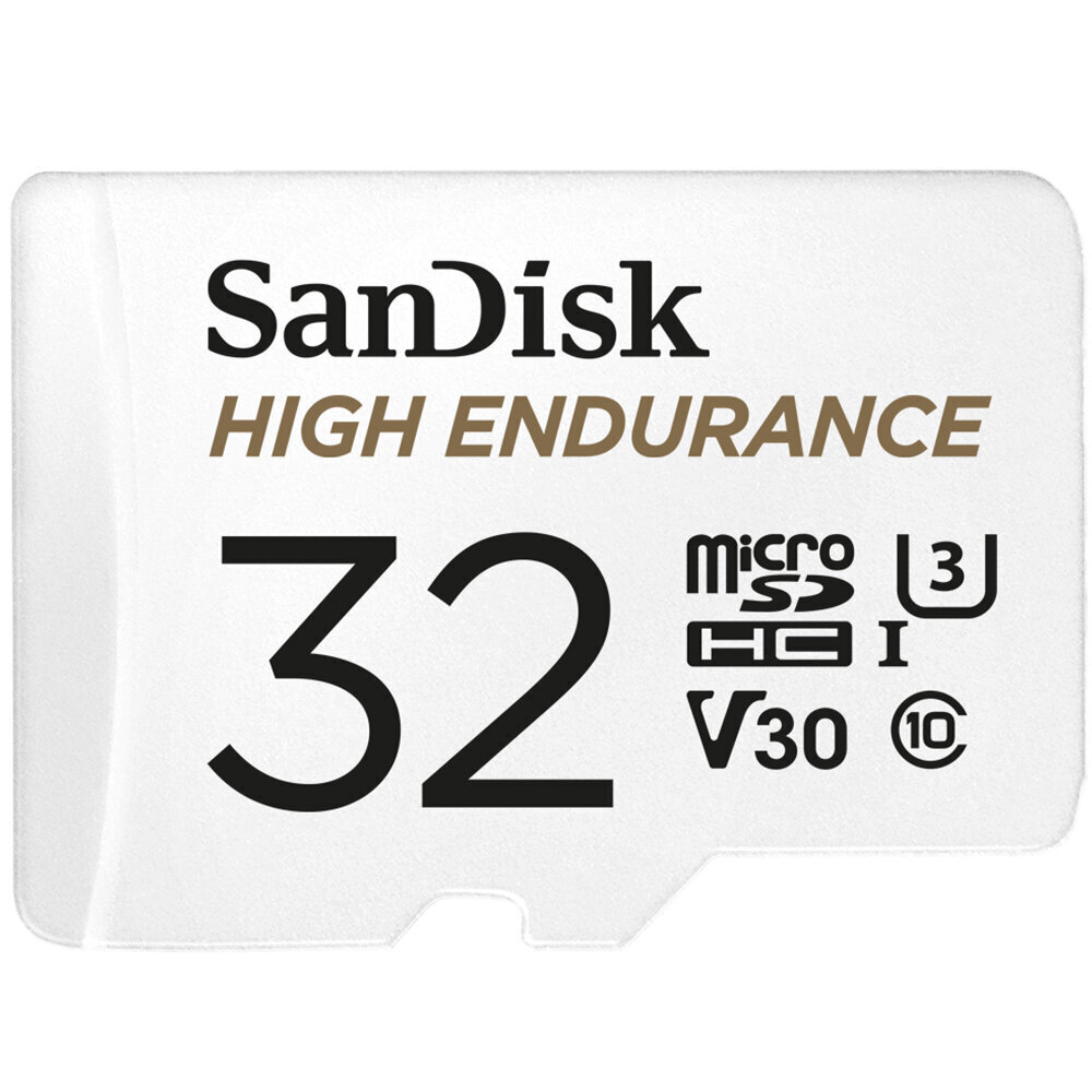 SANDISK 32GB High Endurance microSDHC muistitikku hinta ja tiedot | Kameran muistikortit | hobbyhall.fi