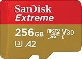 SANDISK Extreme microSD 256GB card Mob muistitikku hinta ja tiedot | Kameran muistikortit | hobbyhall.fi