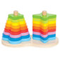 HAPE kehittävä lelu Double Rainbow Stacker hinta ja tiedot | Vauvan lelut | hobbyhall.fi