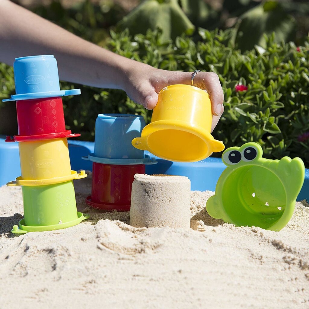 PLAYGRO kylpylelu Croc cups hinta ja tiedot | Vauvan lelut | hobbyhall.fi