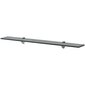 Kelluvat hyllyt 2 kpl lasi 80x10 cm 8 mm hinta ja tiedot | Hyllyt | hobbyhall.fi