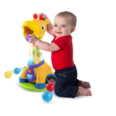 BRIGHT STARTS lelu Spin & Giggle Giraffe hinta ja tiedot | Vauvan lelut | hobbyhall.fi
