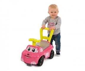 Potkuauto Smoby Auto Pink Ride-on lapsille hinta ja tiedot | Vauvan lelut | hobbyhall.fi