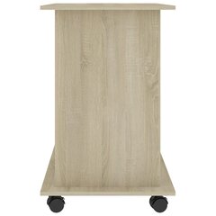 Tietokonepöytä Sonoma-tammi 80x50x75 cm lastulevy hinta ja tiedot | Tietokonepöydät ja työpöydät | hobbyhall.fi