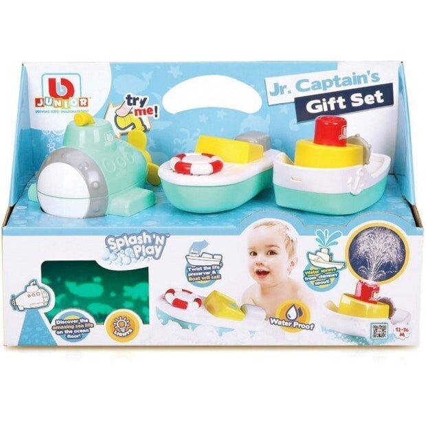 BB JUNIOR vesilelu setti Splash 'N Play Jr. Captain's hinta ja tiedot | Vauvan lelut | hobbyhall.fi