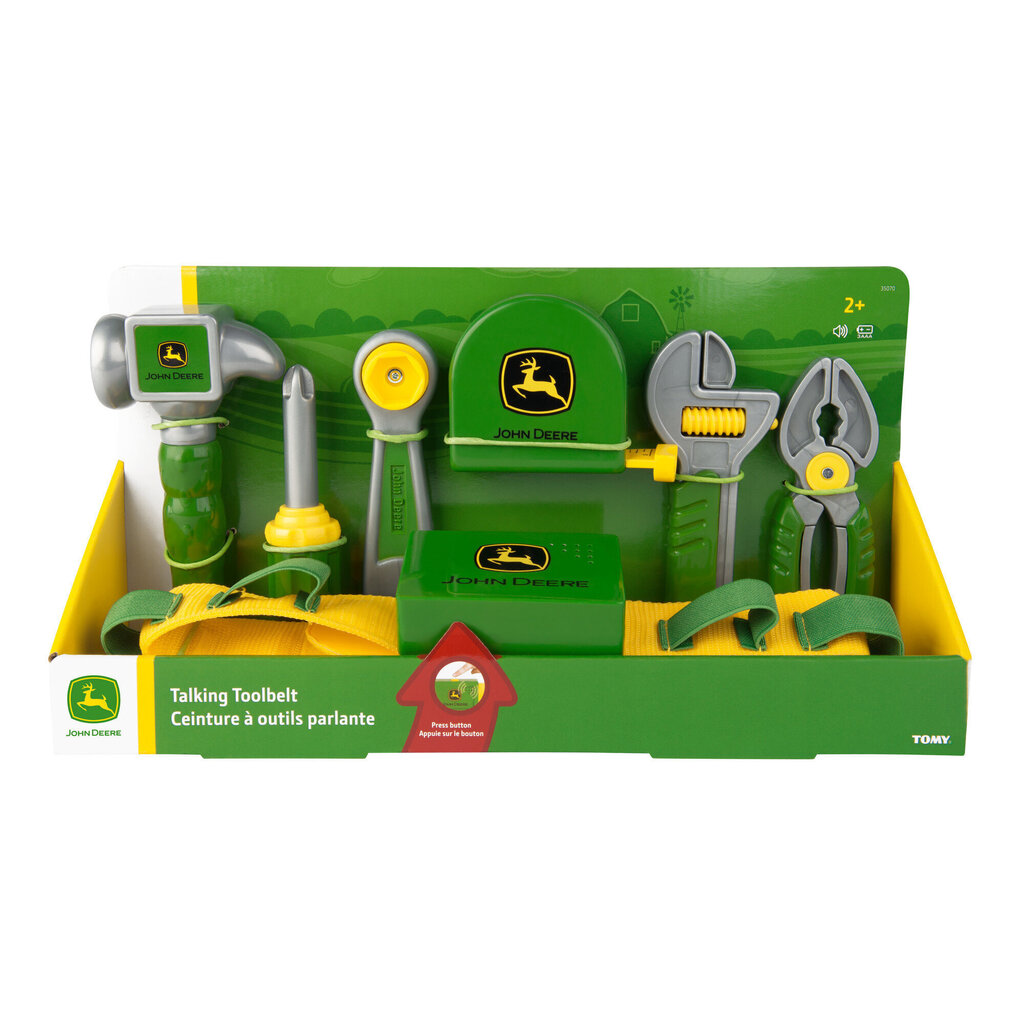 John Deere Pelityökaluvyö nuorelle mestarille , 35070 hinta ja tiedot | Vauvan lelut | hobbyhall.fi