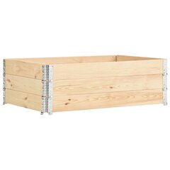 Kuormalavan reunukset 3 kpl 50x150 cm täysi mänty hinta ja tiedot | Puutarhatyökalut | hobbyhall.fi