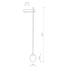 Seinävalaisin Nowodvorski Ice Egg B 8125 hinta ja tiedot | Seinävalaisimet | hobbyhall.fi