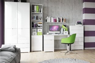 Työpöytä Selene 14, valkoinen hinta ja tiedot | Tietokonepöydät ja työpöydät | hobbyhall.fi