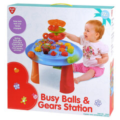 PLAYGO INFANT&TODDLER kehittävä lelu BUSY BALLS & GEARS STATION hinta ja tiedot | Vauvan lelut | hobbyhall.fi