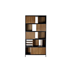 Hylly DKD Home Decor, 98x36x200 cm, ruskea hinta ja tiedot | Hyllyt | hobbyhall.fi