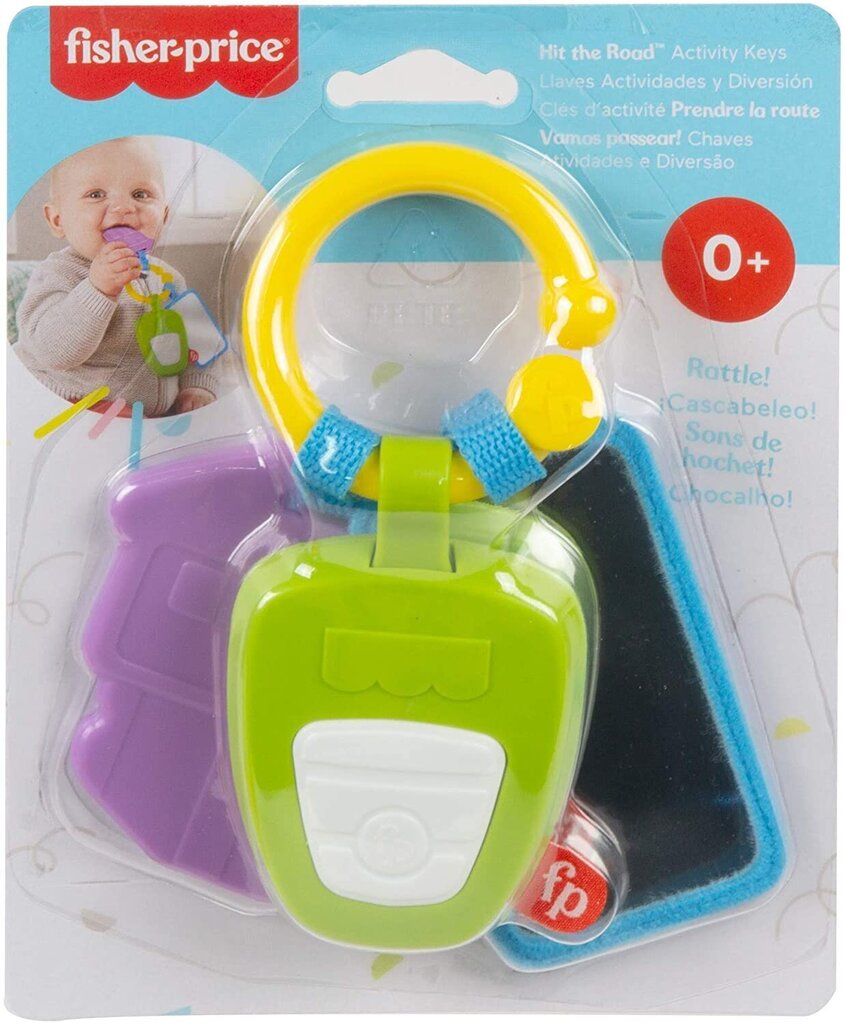 Purulelu ja helistinnäppäimet Fisher Price, GRT57 hinta ja tiedot | Vauvan lelut | hobbyhall.fi