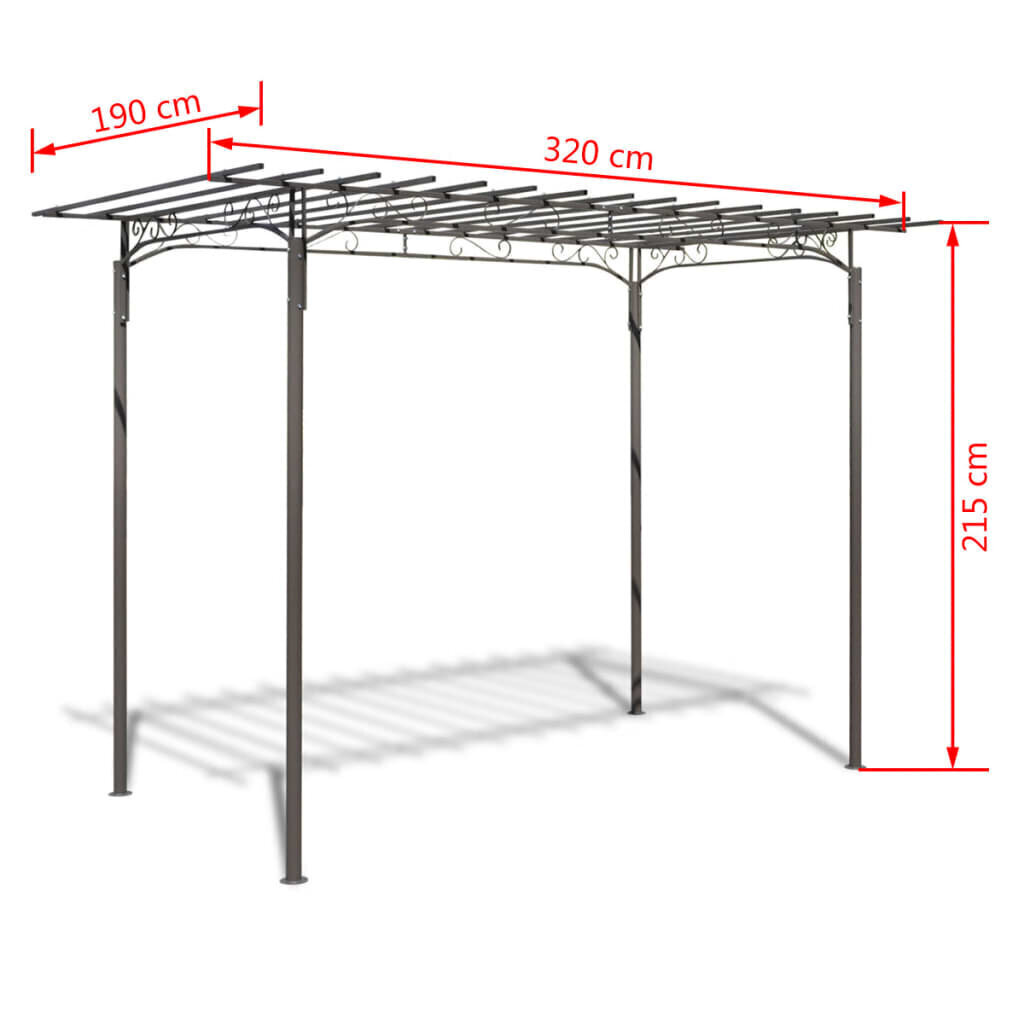 Ruusukaari / Lehtimaja Puutarhan Koriste hinta ja tiedot | Kukkatelineet ja kukkapöydät | hobbyhall.fi