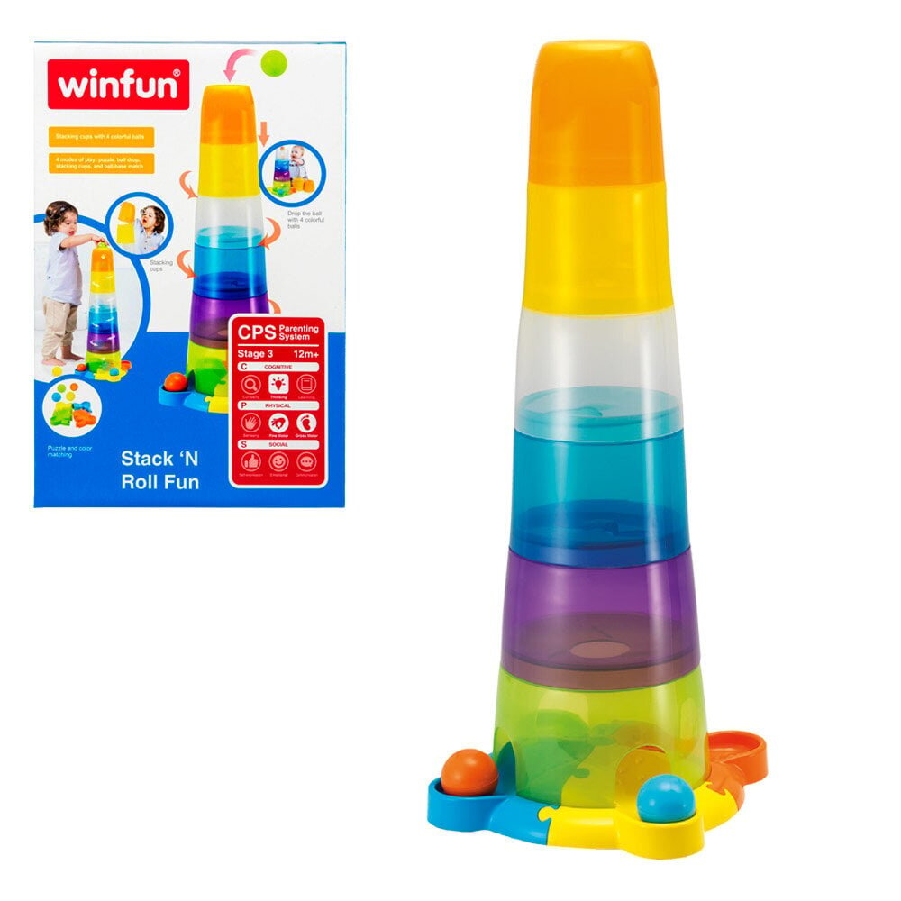 WinFun pinoamistorni hinta ja tiedot | Vauvan lelut | hobbyhall.fi