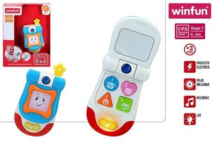 WinFun Baby läppäpuhelin äänellä ja valolla. hinta ja tiedot | Vauvan lelut | hobbyhall.fi