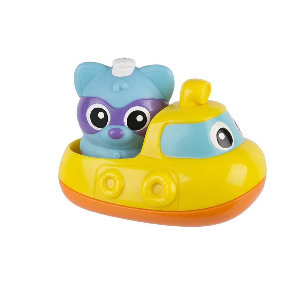 Playgro Rainy Raccoon's Submarine -kylpylelu hinta ja tiedot | Vauvan lelut | hobbyhall.fi