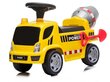 Lean Toys akkukäyttöinen sementtisekoitin leluauto, keltainen hinta ja tiedot | Vauvan lelut | hobbyhall.fi