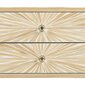 Sivupöytä 56 x 46 x 58 cm Beige Bambu Puu MDF hinta ja tiedot | Yöpöydät | hobbyhall.fi