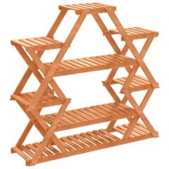 Kukkateline 110x25x110,5 cm täysi kuusi hinta ja tiedot | Kukkatelineet ja kukkapöydät | hobbyhall.fi