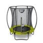 EXIT Silhouette -trampoliini, 183 cm x 160 cm, limenvihreä + kaupan päälleI turvaverkko ja lisävarusteet hinta ja tiedot | Trampoliinit | hobbyhall.fi