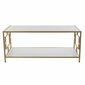 Olohuoneen pöytä DKD Home Decor Metalli MDF (110 x 55 x 45 cm) hinta ja tiedot | Sohvapöydät | hobbyhall.fi