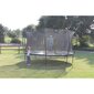 EXIT Silhouette -trampoliini, 305 x 182 cm, limenvihreä + kaupan päälleI turvaverkko ja jousisuojus hinta ja tiedot | Trampoliinit | hobbyhall.fi