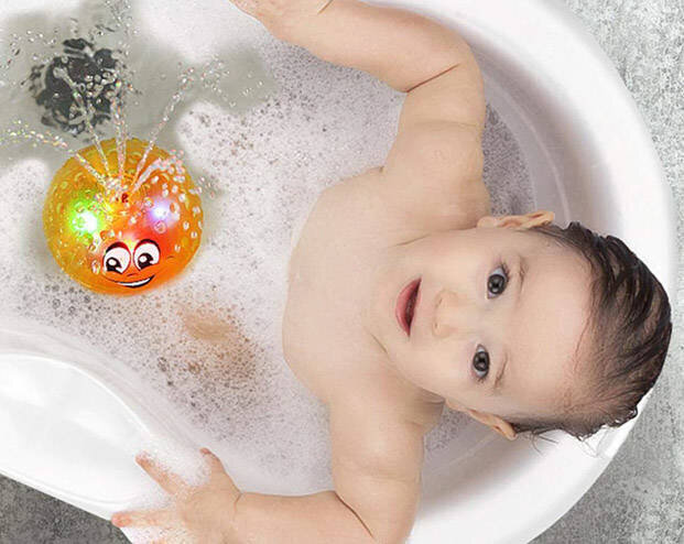 Kylpylelu kelluva suihkulähde, punainen hinta ja tiedot | Vauvan lelut | hobbyhall.fi