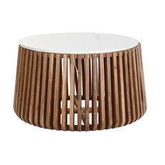 Sohvapöytä DKD Home Decor, ruskea/valkoinen hinta ja tiedot | Sohvapöydät | hobbyhall.fi
