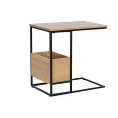 Sivupöytä DKD Home Decor, musta/ruskea hinta ja tiedot | Sohvapöydät | hobbyhall.fi