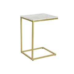 Sivupöytä DKD Home Decor, valkoinen/kulta hinta ja tiedot | Sohvapöydät | hobbyhall.fi
