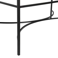 Sohvapöytä 100x60x45,5cm, musta/harmaa hinta ja tiedot | Sohvapöydät | hobbyhall.fi