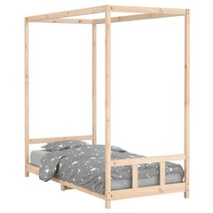Lasten sängynrunko 90x190 cm täysi mänty hinta ja tiedot | Lastensängyt | hobbyhall.fi