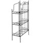 Esschert Design Etagere 3-tasoinen hylly L hinta ja tiedot | Kukkatelineet ja kukkapöydät | hobbyhall.fi