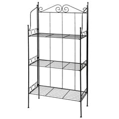 Esschert Design Etagere 3-tasoinen hylly L hinta ja tiedot | Kukkatelineet ja kukkapöydät | hobbyhall.fi