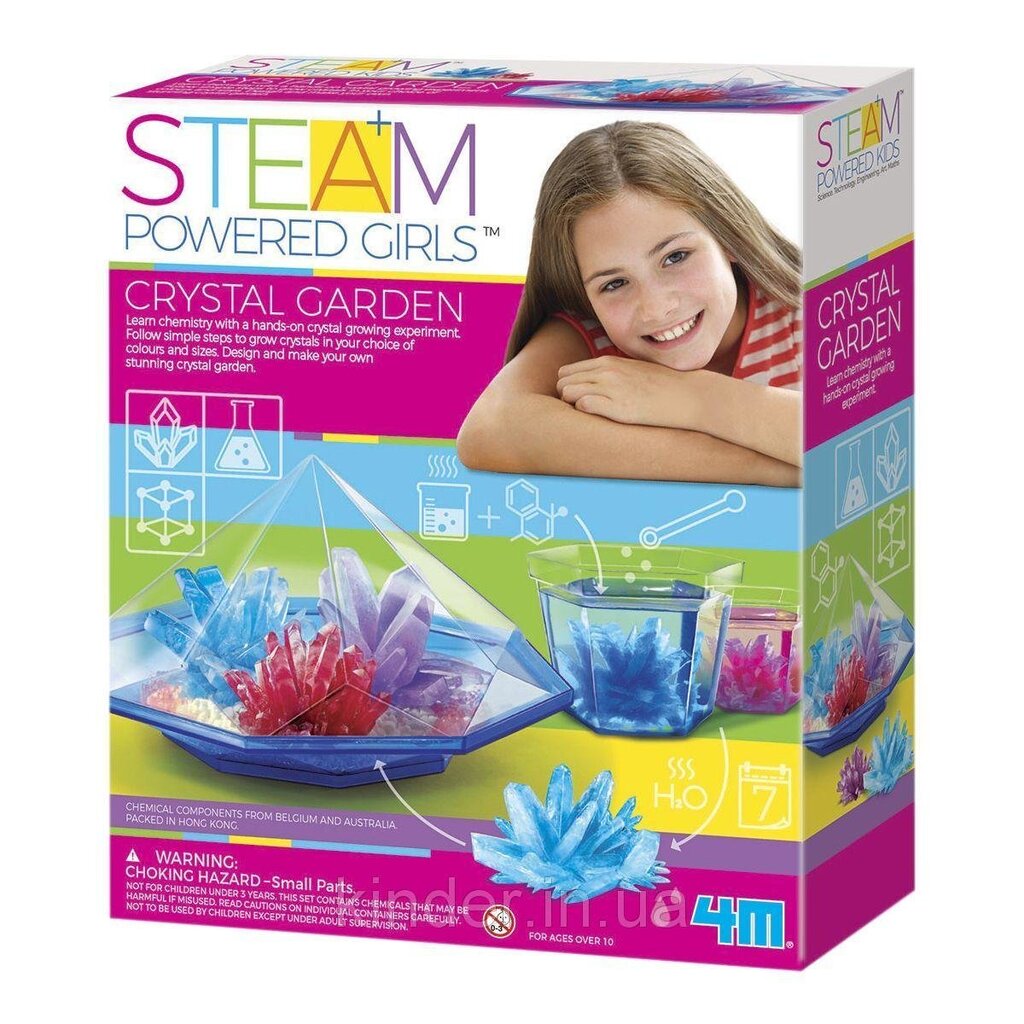 Tyttö Steam / Crystal Garden hinta ja tiedot | Kehittävät lelut | hobbyhall.fi