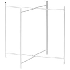 Sivupöytä hopea 40x40x41 cm lasi hinta ja tiedot | Sohvapöydät | hobbyhall.fi