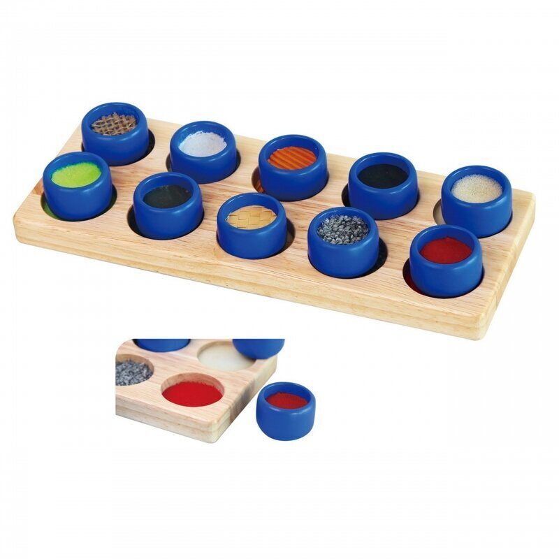 Montessori-peli - Touch Feeling Table hinta ja tiedot | Kehittävät lelut | hobbyhall.fi