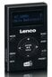 Lenco PDR-011BK - kannettava tasku DAB+ / FM-radio ja MP4-soitin hinta ja tiedot | Kelloradiot ja herätyskellot | hobbyhall.fi